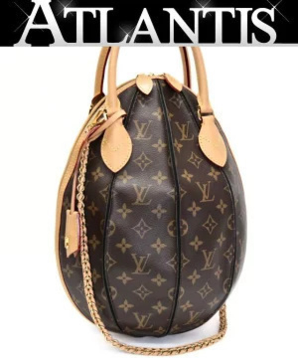 Louis Vuitton Souple Egg Bag Monogram Leather